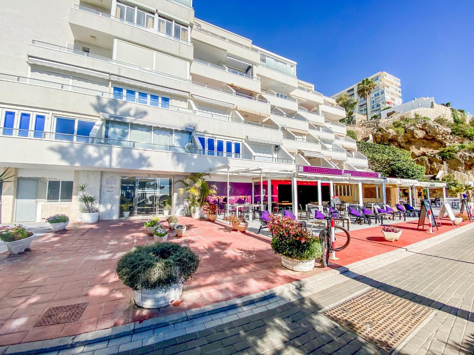 Roca Chica - Parking - Frente Playa - Terraza - Wifi - Bajondillo Y Carihuela Leilighet Torremolinos Eksteriør bilde