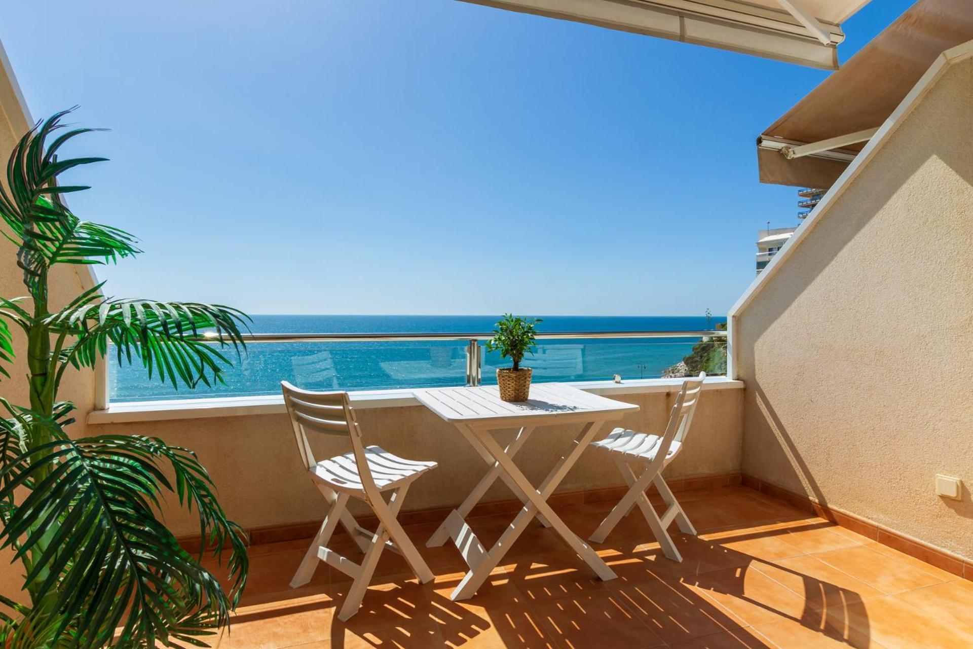 Roca Chica - Parking - Frente Playa - Terraza - Wifi - Bajondillo Y Carihuela Leilighet Torremolinos Eksteriør bilde
